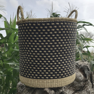 Adele Tall Basket with Two Handles